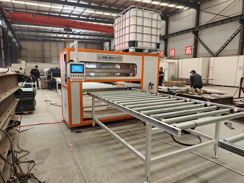 高精度装饰板SPC板淋胶机 高精度装饰板SPC板淋胶机