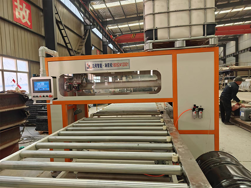 手工净化板淋胶机