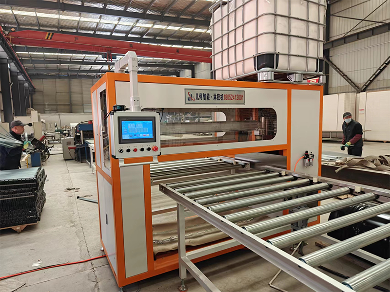 手工净化板淋胶机