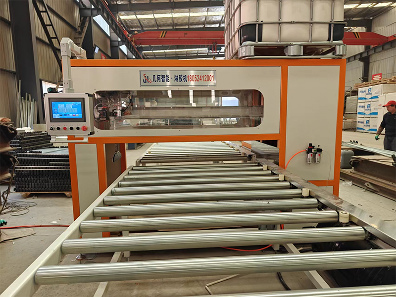 手工净化板淋胶机