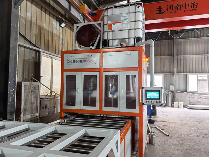 镁质风管板贴面复合生产线