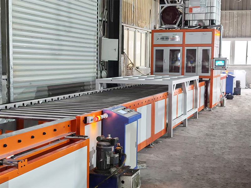 镁质风管板贴面复合生产线